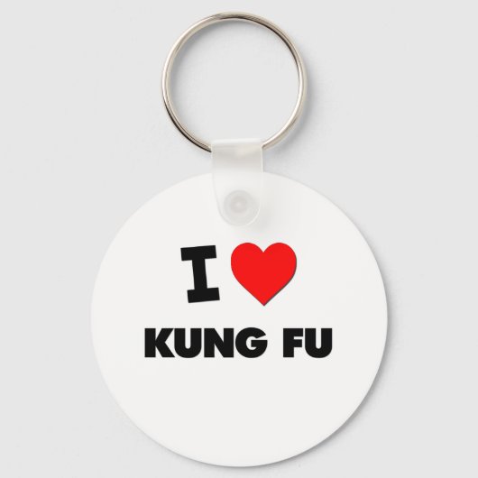 Ik hou van Kung Fu Sleutelhanger (Voorkant)