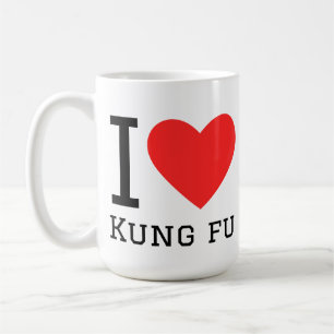 Ik hou van kungfu koffiemok