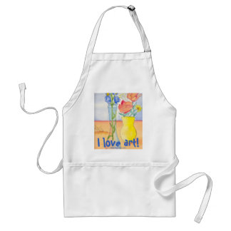 Ik hou van kunst! Apron Standaard Schort