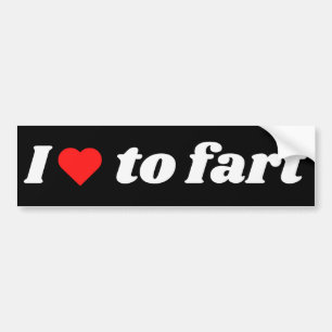 Ik hou van kunst bumpersticker