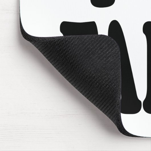 Ik hou van kunst muismat (Hoek)