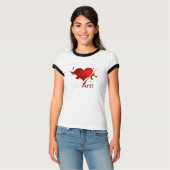 Ik hou van kunst! t-shirt (Voorkant volledig)