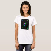 Ik hou van kunst Vrouwen witte basis Tanktop (Voorkant volledig)