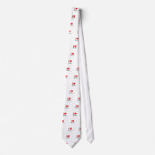 Ik hou van kunststof stropdas (Voorkant)