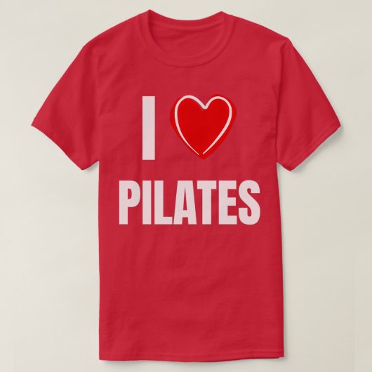 Ik hou van kussens t-shirt (Design voorkant)