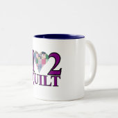 Ik hou van kwilt - Mok (Voorkant rechts)