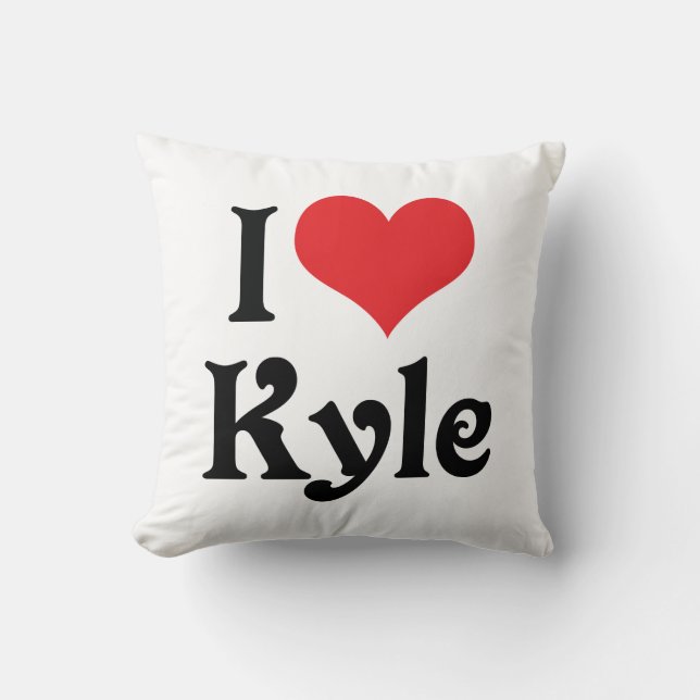 Ik hou van Kyle Kussen (Voorkant)