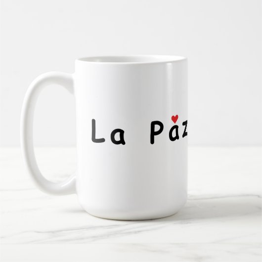 Ik hou van La Paz Koffiemok (Links)
