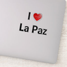 Ik hou van La Paz Sticker