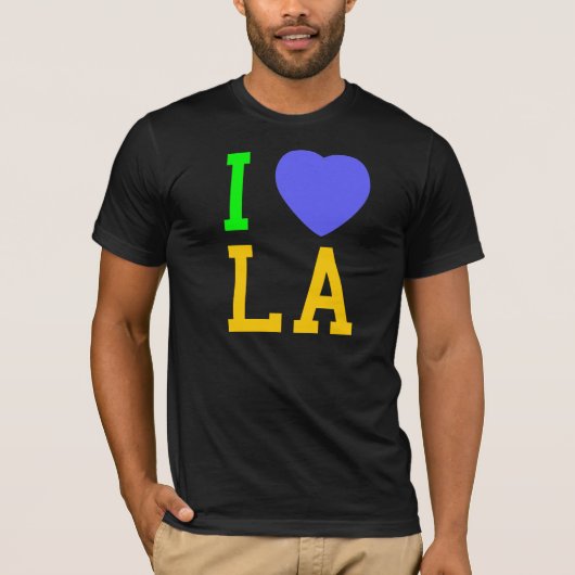 Ik hou van LA T-shirt (Voorkant)