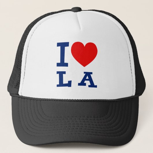Ik hou van LA Trucker Pet (Voorkant)