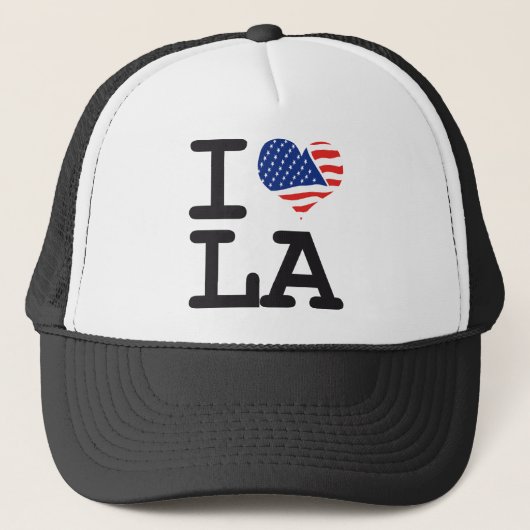 Ik hou van LA Trucker Pet (Voorkant)