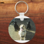 Ik hou van labs! sleutelhanger (Voorkant)