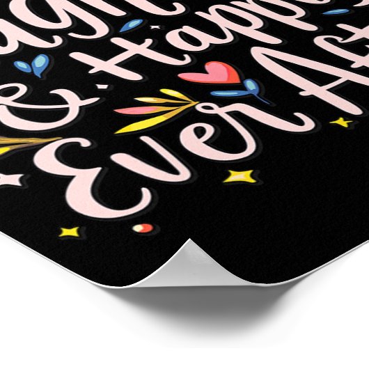 Ik hou van lachen en nog lang en gelukkig na Bride Poster (Hoek)