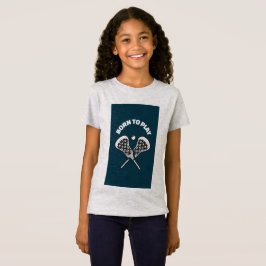 IK HOU VAN LACROSSE! IDEAAL VOOR KINDEREN :) T-SHIRT