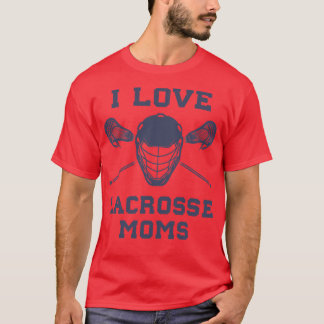 Ik hou van Lacrosse Moms Funny Lax T-shirt