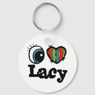 Ik hou van Lacy Sleutelhanger