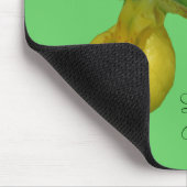 Ik hou van Lady Slipper Flower Photo Mousepad Muismat (Hoek)