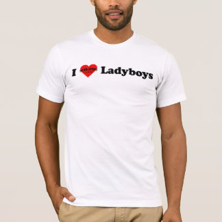 Ik hou van Ladyboys T-shirt