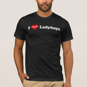 Ik hou van Ladyboys T-shirt