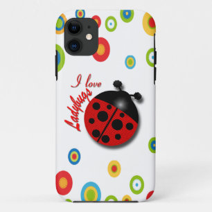 Ik hou van Ladybugs iPhone 11 Hoesje