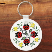 Ik hou van Ladybugs Sleutelhanger (Voorkant)