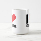Ik hou van Lafayette Koffiemok (Center)