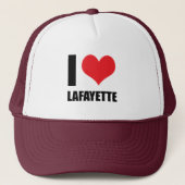 Ik hou van Lafayette Trucker Pet (Voorkant)