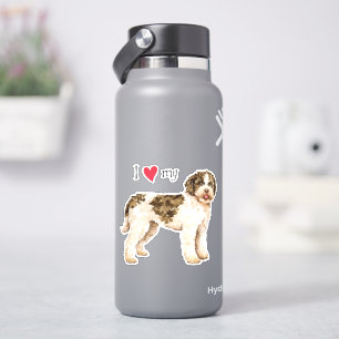 Ik hou van Lagotto Romagnolo Vinyl Sticker
