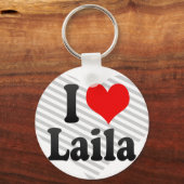 Ik hou van Laila Sleutelhanger (Voorkant)