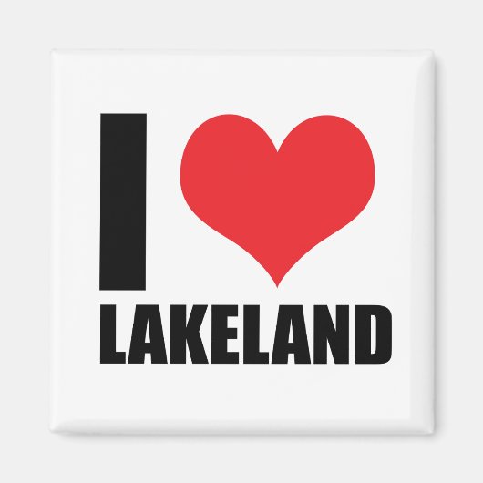 Ik hou van Lakeland Magneet (Voorkant)