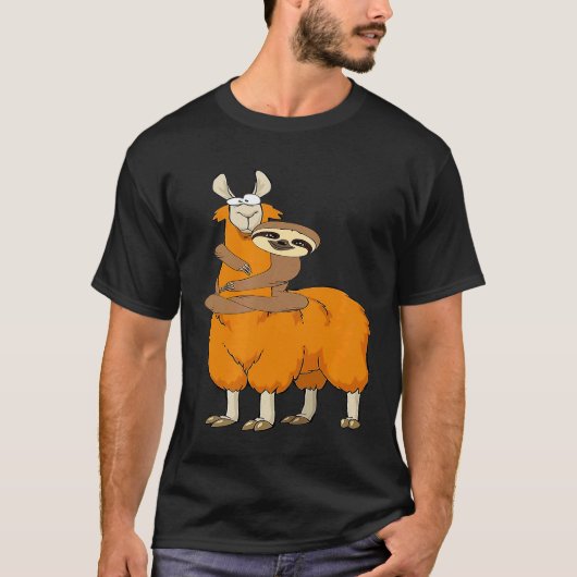ik hou van lama t-shirt (Voorkant)