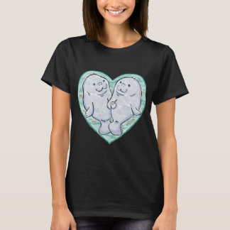 Ik hou van lamantijnen t-shirt