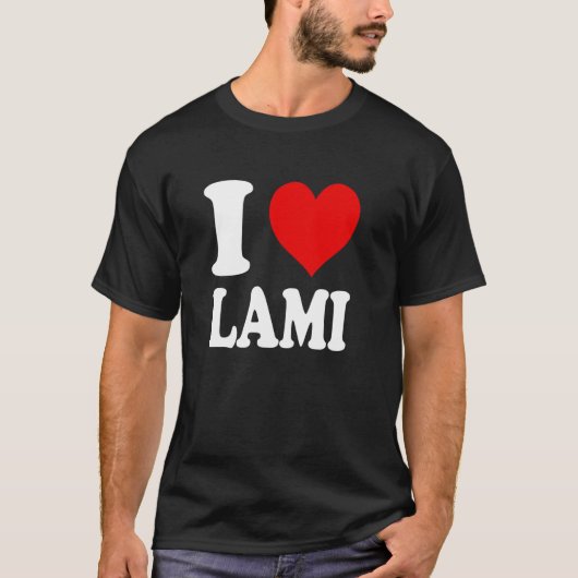 Ik hou van Lami T-shirt (Voorkant)