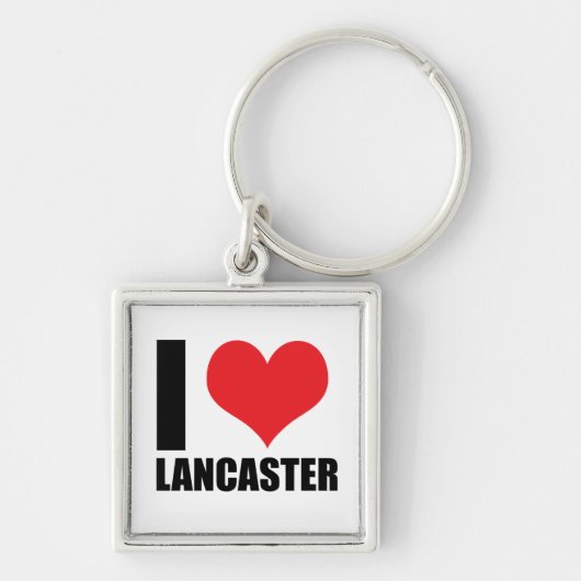Ik hou van Lancaster Sleutelhanger (Voorkant)