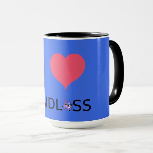 Ik hou van landverlies mok (Voorkant rechts)