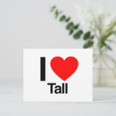 Ik hou van lang briefkaart (Staand voorkant)