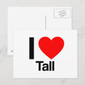 Ik hou van lang briefkaart (Voorkant / Achterkant)