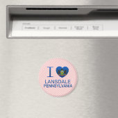 Ik hou van Lansdale, PA Magneet (Insitu (Vaatwasser))
