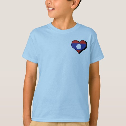 Ik Hou Van Laos T-Shirt (Voorkant)