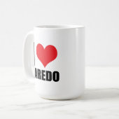 Ik hou van Laredo Koffiemok (Voorkant links)