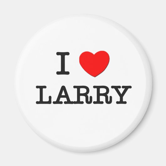 Ik hou van Larry Magneet (Voorkant)