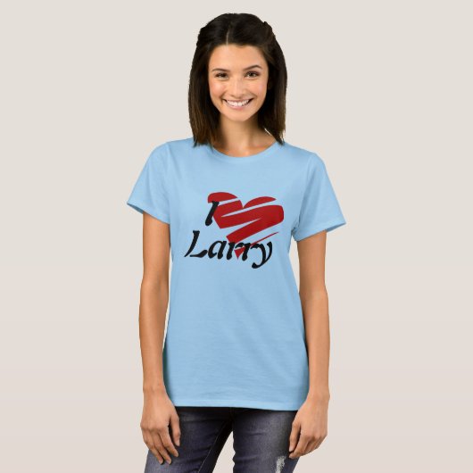 Ik hou van Larry Shirt (Voorkant volledig)