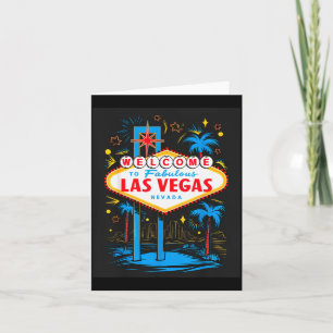 Ik hou van Las Vegas Nevada City Vegas Souvenir La Kaart