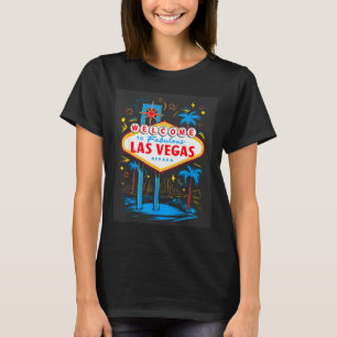 Ik hou van Las Vegas Nevada City Vegas Souvenir La T-shirt