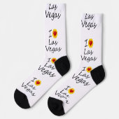 Ik hou van Las Vegas Sokken (Links)