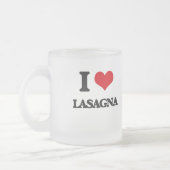 Ik hou van Lasagna Matglas Koffiemok (Links)