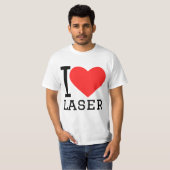 Ik hou van laser t-shirt (Voorkant volledig)