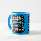 Ik hou van Latin Freestyle muziek Mok (Voorkant links)