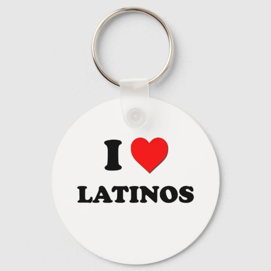 Ik hou van latino's sleutelhanger (Voorkant)
